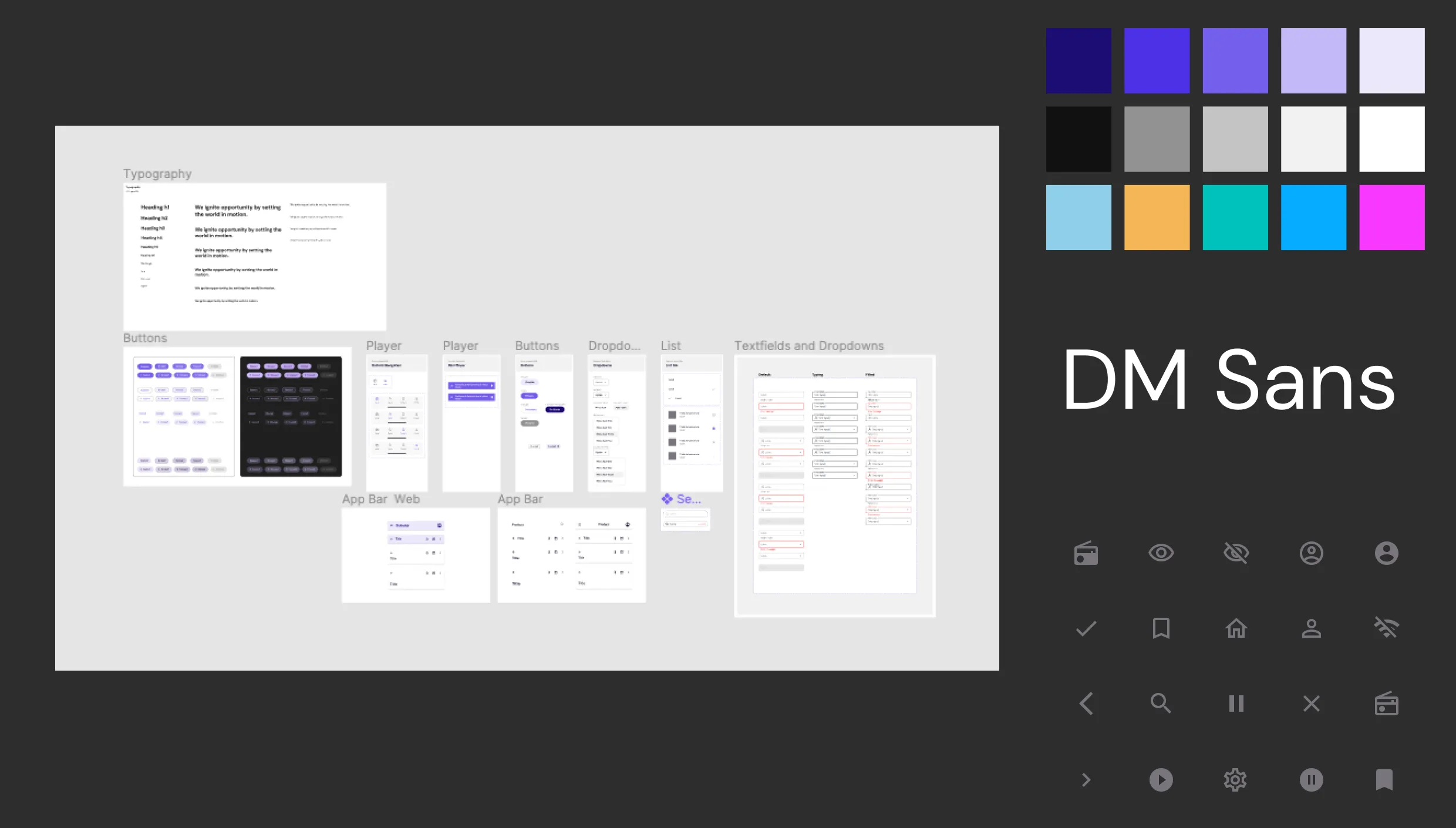 Screen della documentazione di design